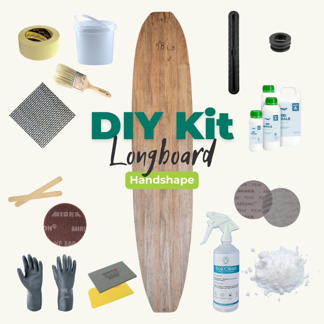 Handshape DIY Agave Surfboard Starter Kit Longboard 9'8 – Everything You Need to Shape Your Own Board
