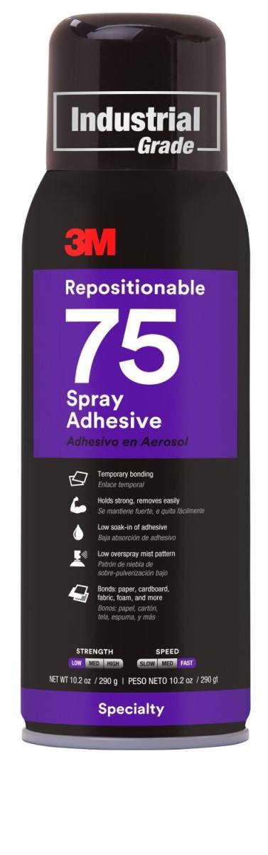 3M Scotch-Weld SW75 Spray Adhesive, colorless, 500ml
