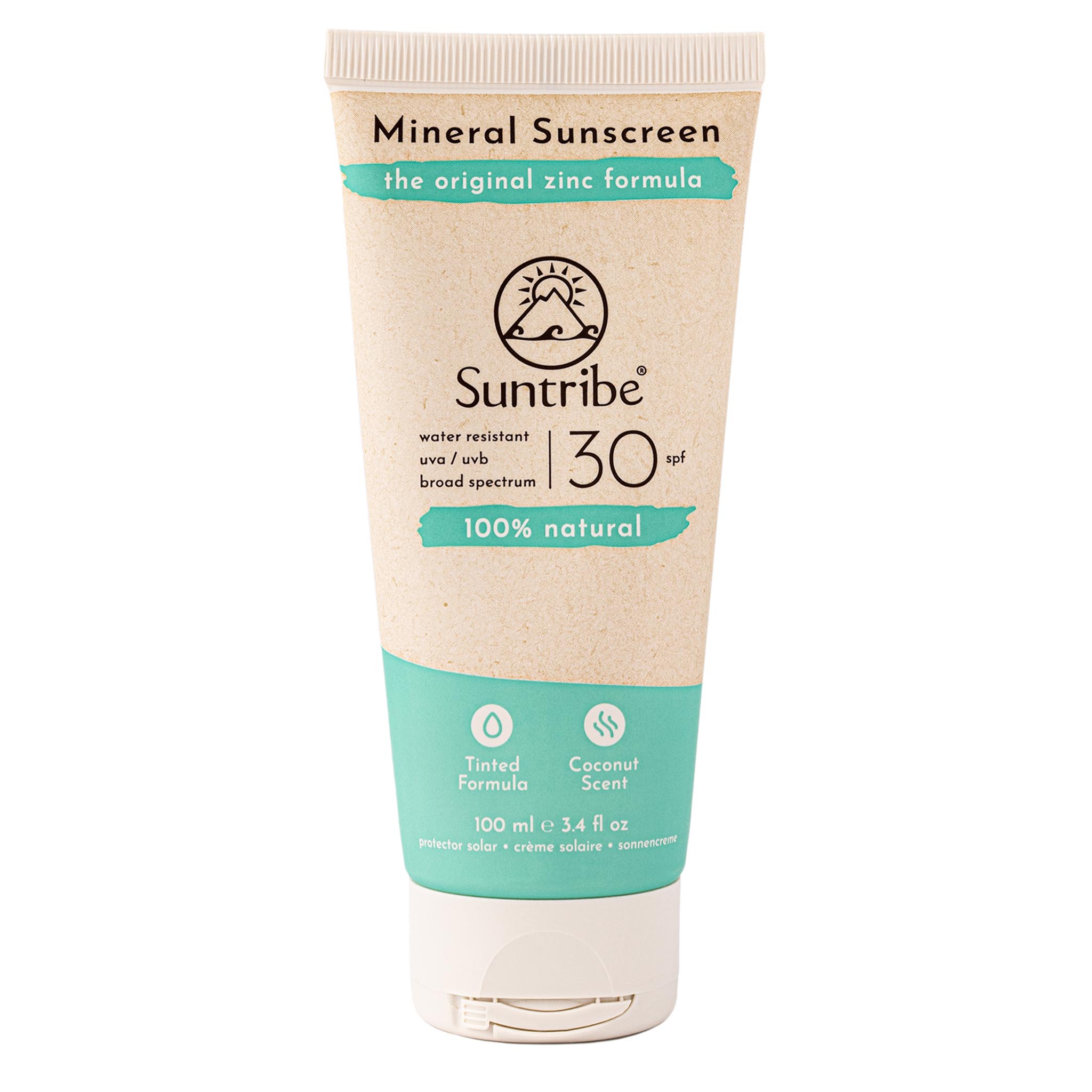 Suntribe Natural Mineral Sunscreen SPF 30 (100 ml)