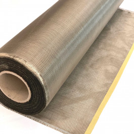 Basalt woven fabric plain 130g/m² - Width: 68cm